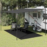 Tenttapijt 250x450cm Zwart - 32% Korting