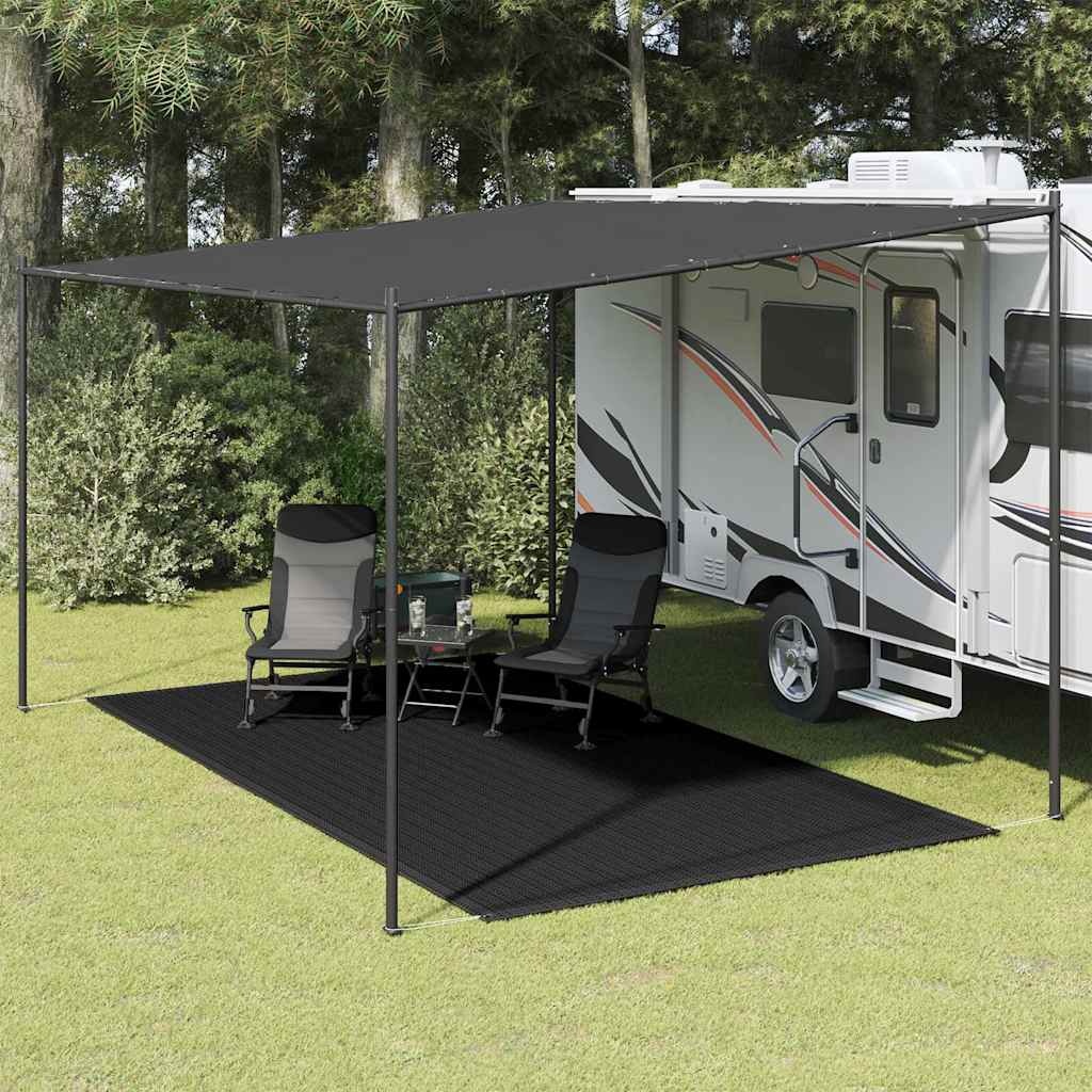 Tenttapijt 250x450cm Zwart - 32% Korting