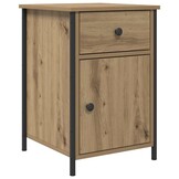 Nachtkastje Eiken Bewerkt Hout Met Korting
