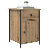 Nachtkastje Eiken Bewerkt Hout Met Korting