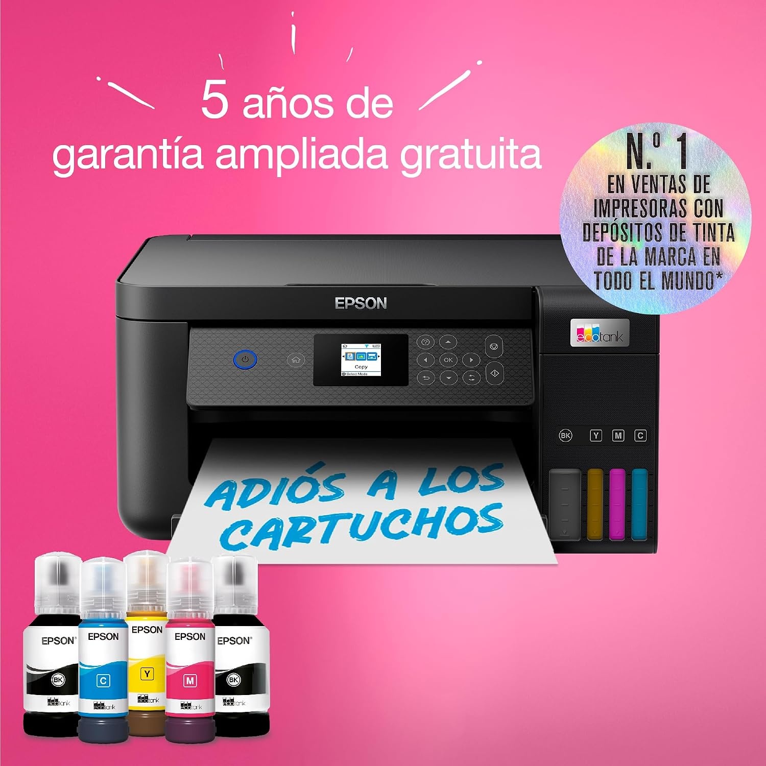 Multifunctionele Inkttankprinter L3256 Wit - 55% Korting!
