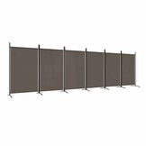 Kamerscherm met 6 panelen, 520x180 cm, Antraciet - 34% Korting!