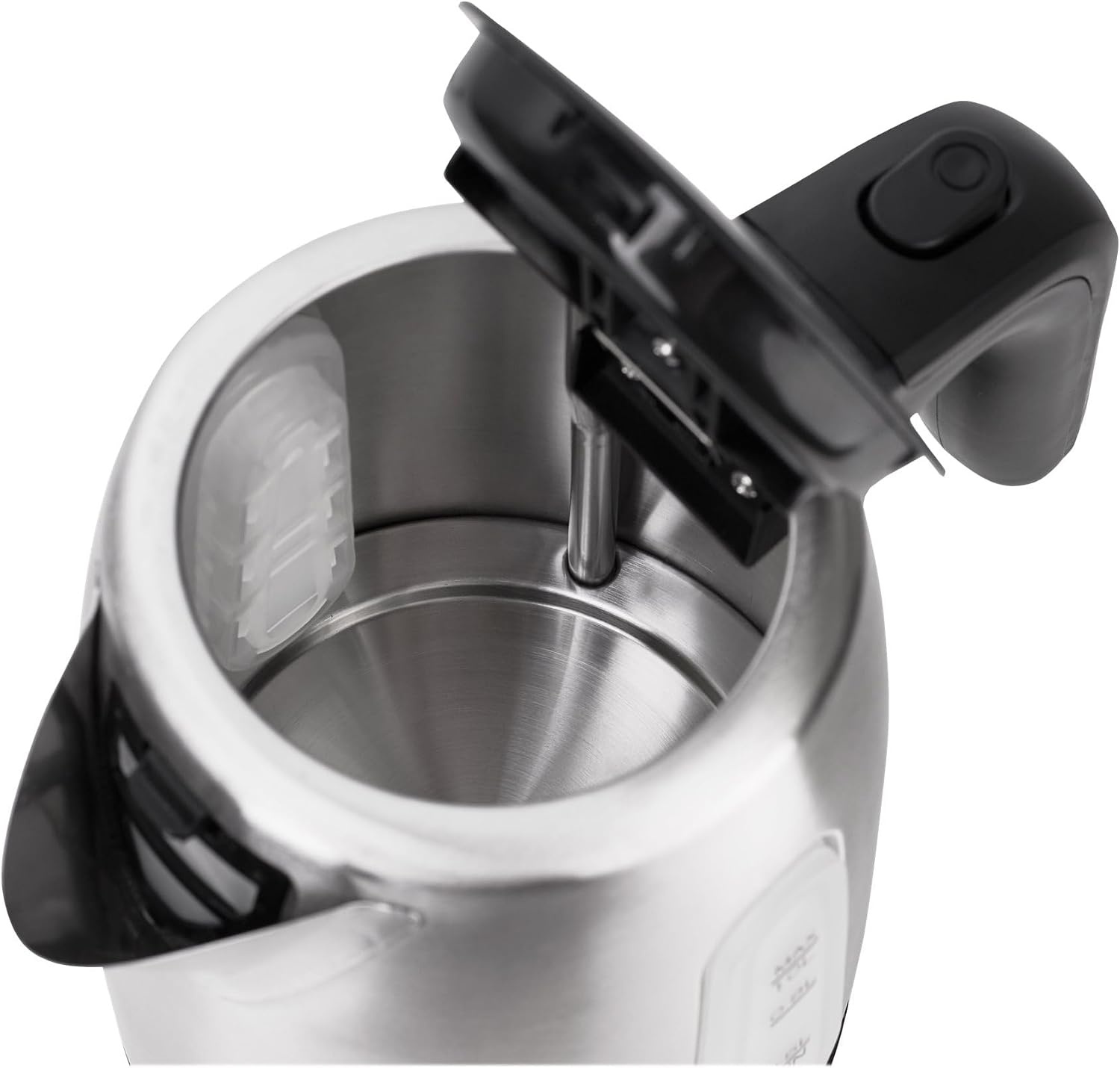 Waterkoker RVS Zwart 1L 1200W - 31% Korting