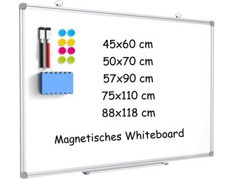 Magnetisch Whiteboard 60x90 cm - 50% Korting!