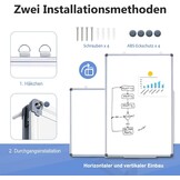 Magnetisch Whiteboard 60x90 cm - 50% Korting!