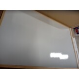 Magnetisch Whiteboard 60x90cm met Grenenhouten Frame - 53% Korting!