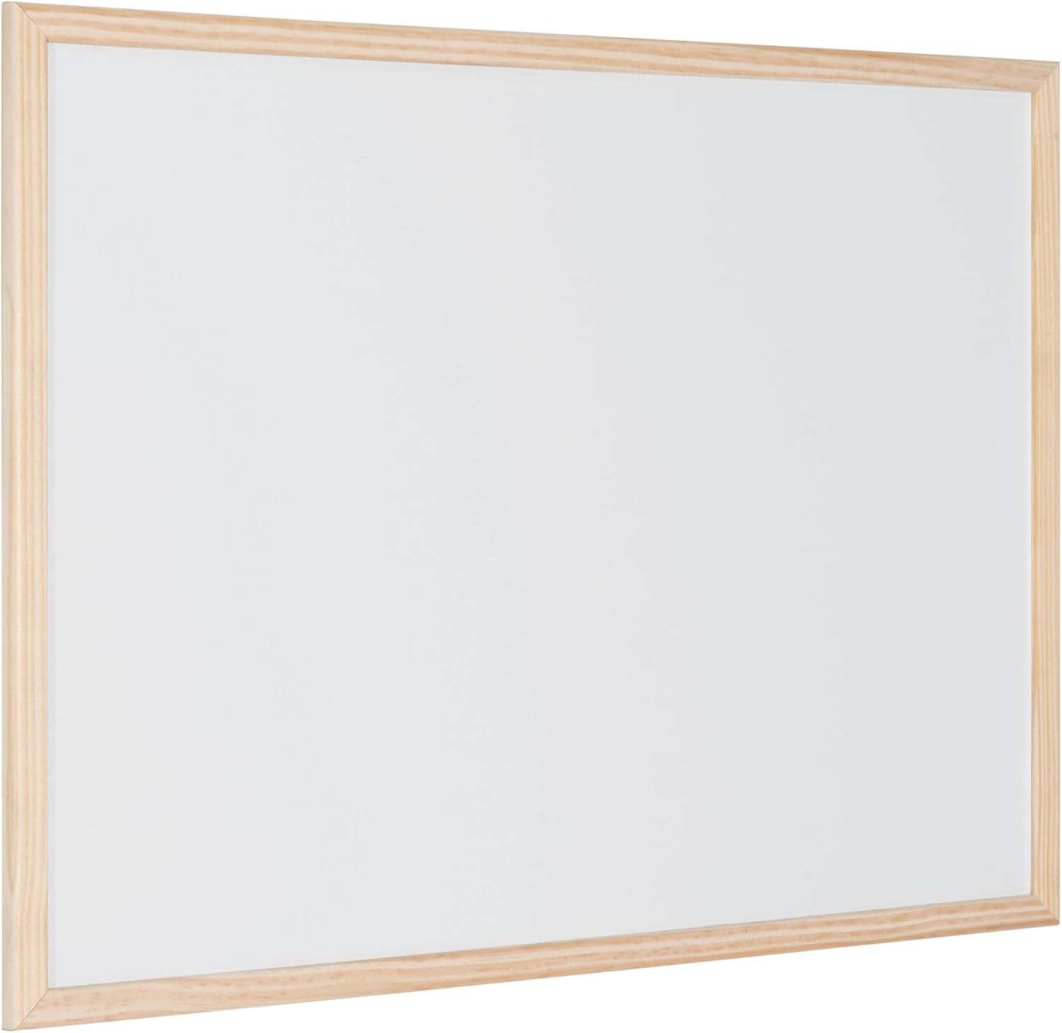 Magnetisch Whiteboard 60x90cm met Grenenhouten Frame - 53% Korting!