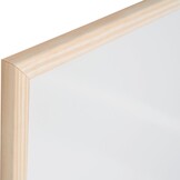 Magnetisch Whiteboard 60x90cm met Grenenhouten Frame - 53% Korting!