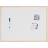 Magnetisch Whiteboard 60x90cm met Grenenhouten Frame - 53% Korting!