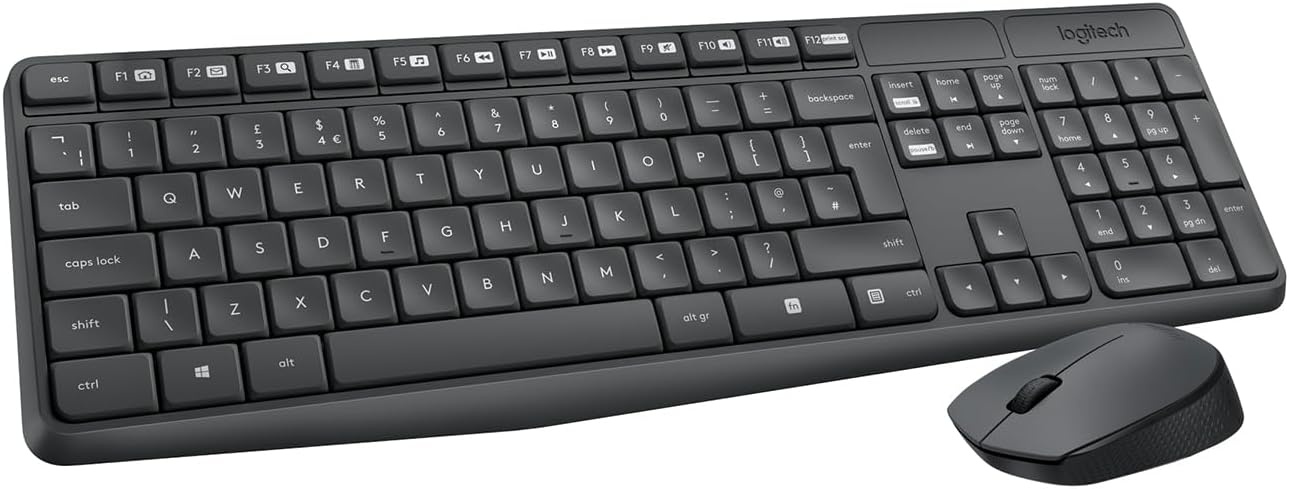 Logitech MK235 Draadloze Toetsenbord & Muis Set - 32% Korting
