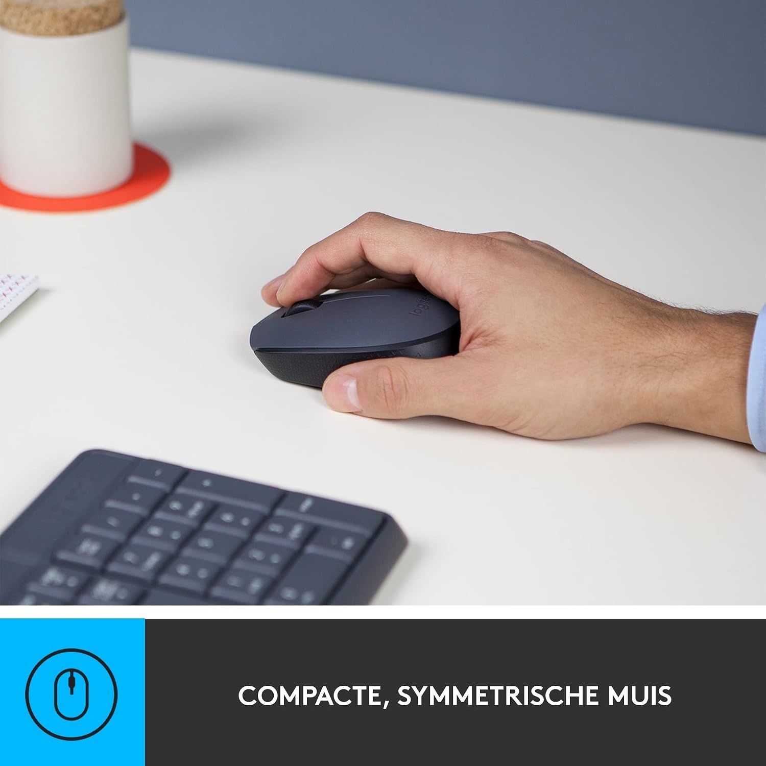 Logitech MK235 Draadloze Toetsenbord & Muis Set - 32% Korting