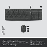 Logitech MK235 Draadloze Toetsenbord & Muis Set - 32% Korting