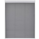Plissé Hordeur met Verduistering 80x100cm Aluminium - 54% Korting