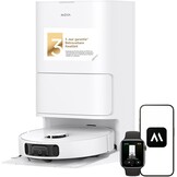 Robotstofzuiger Mova E40 Ultra Wit met Dweilfunctie, 19.000 Pa, 60% Korting