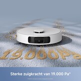 Robotstofzuiger Mova E40 Ultra Wit met Dweilfunctie, 19.000 Pa, 60% Korting