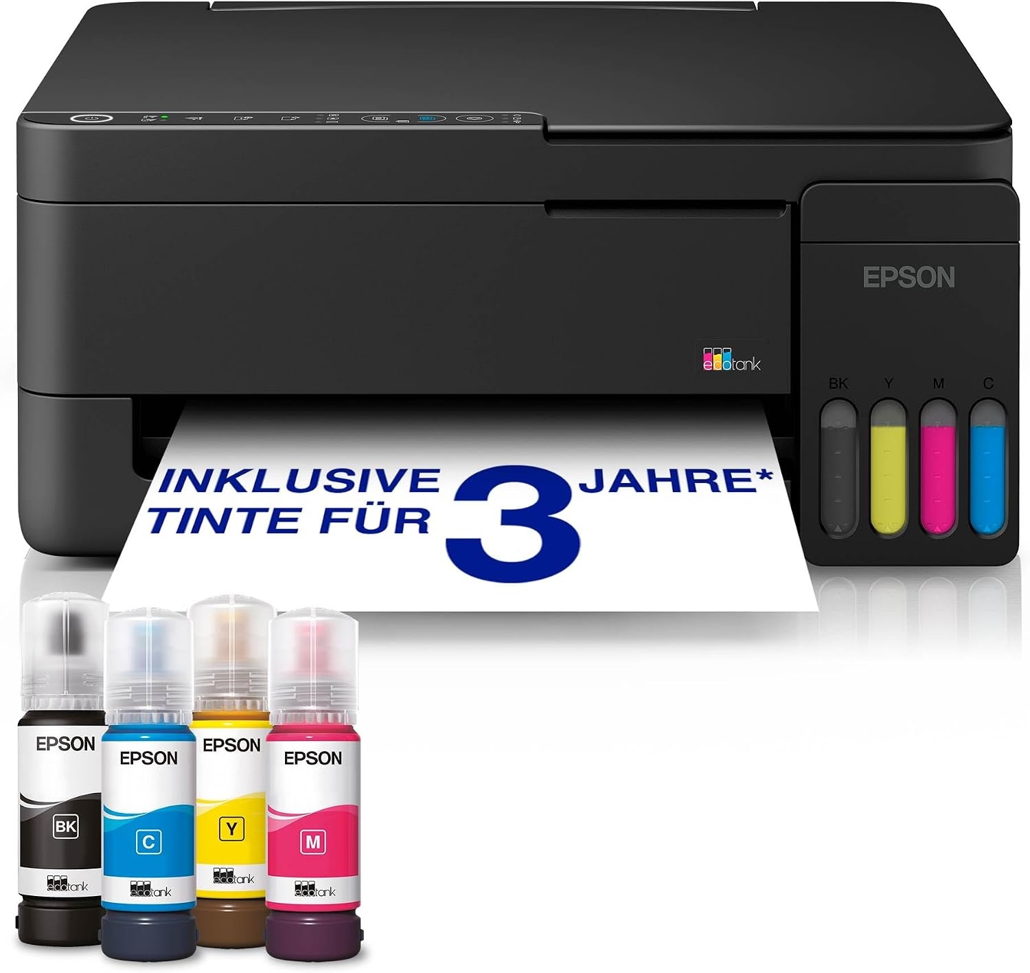 All-in-One Inkjetprinter ET-2912 Zwart | 54% Korting | Inkt voor 3 Jaar