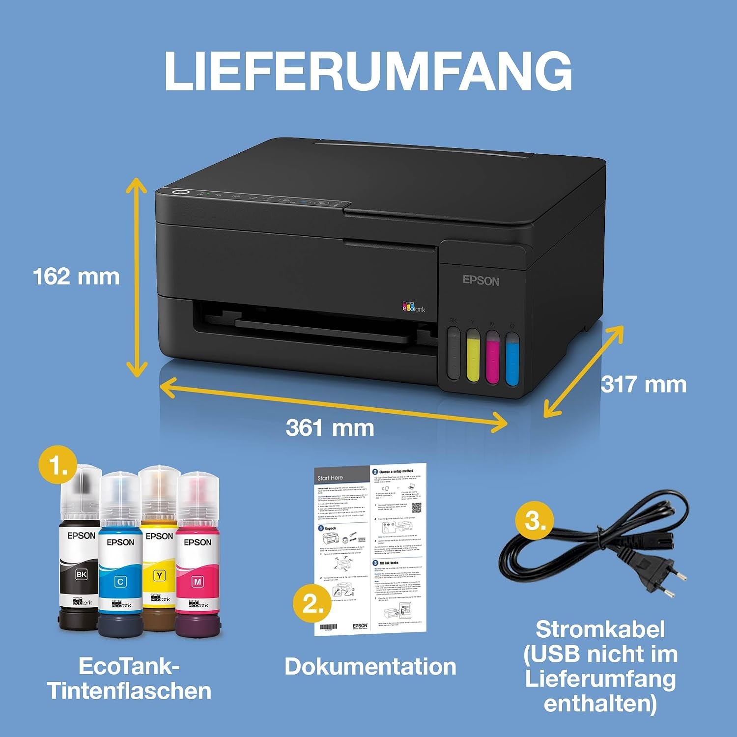 All-in-One Inkjetprinter ET-2912 Zwart | 54% Korting | Inkt voor 3 Jaar