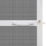 Hordeur met Scharnieren 100x215 cm Wit - 33% Korting