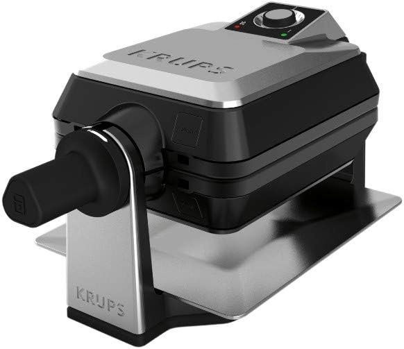 Wafelijzer Krups FDD95D 1200W RVS Zwart | 54% Korting