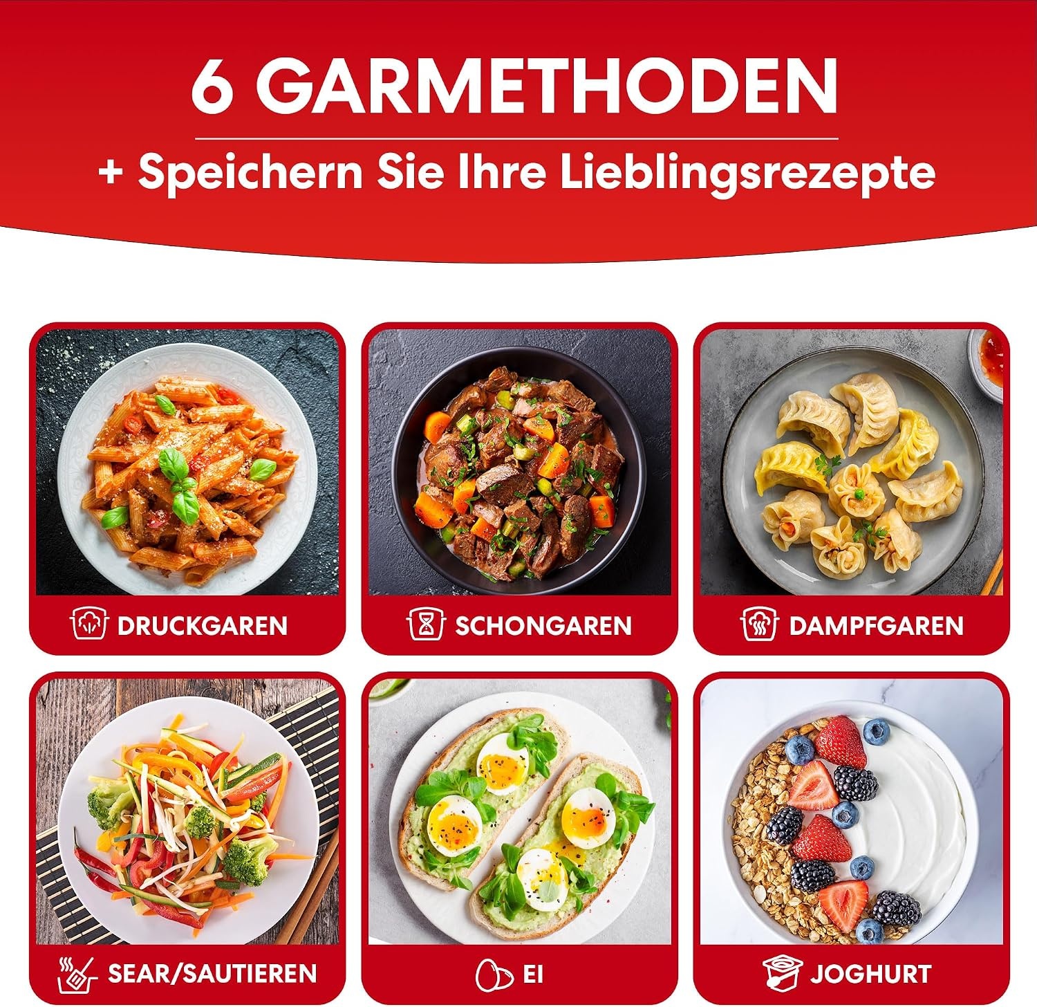Multicooker Snelkookpan 7.1L Zwart Chrome - 54% Korting