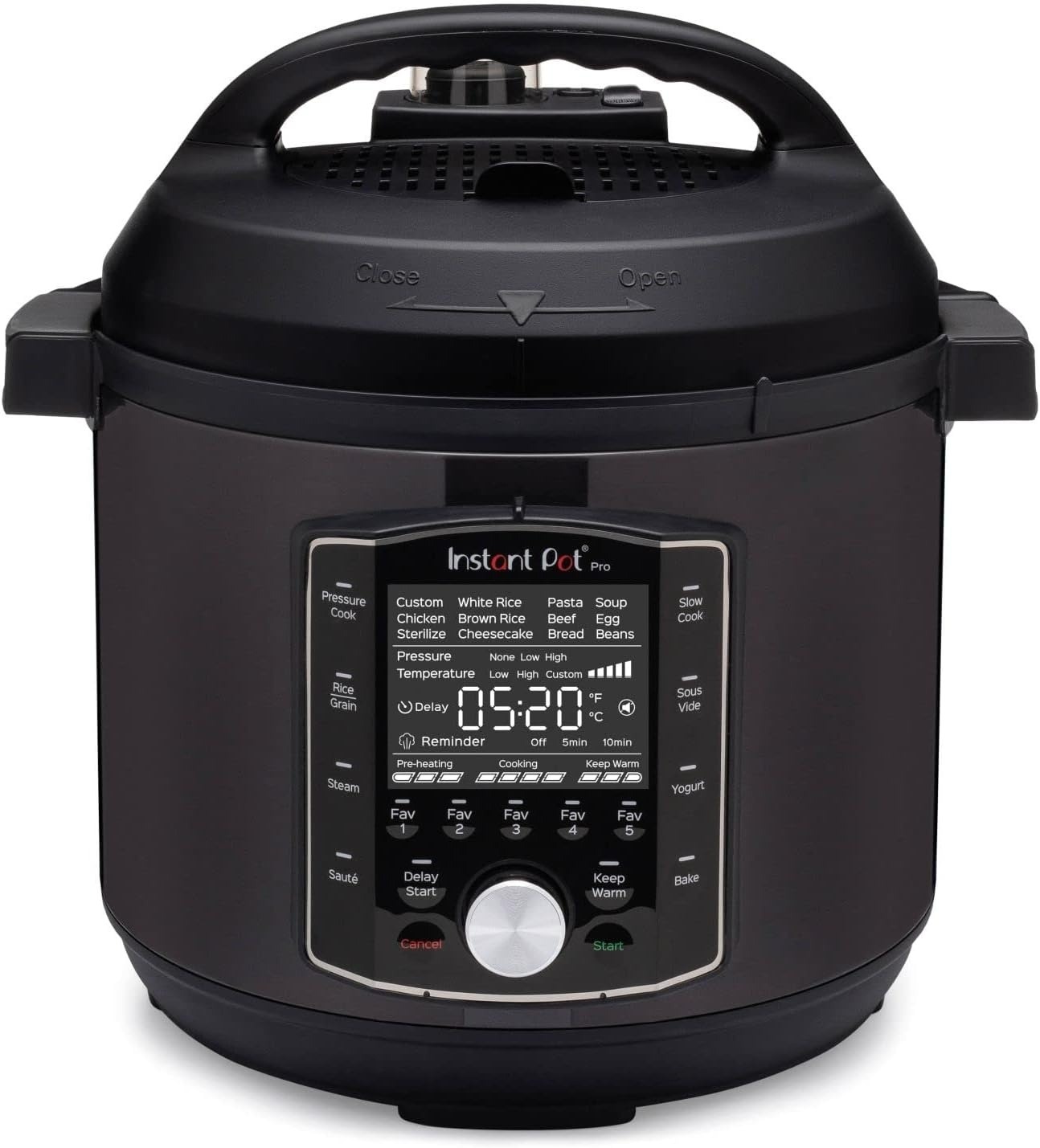 Multicooker Snelkookpan 7.1L Zwart Chrome - 54% Korting