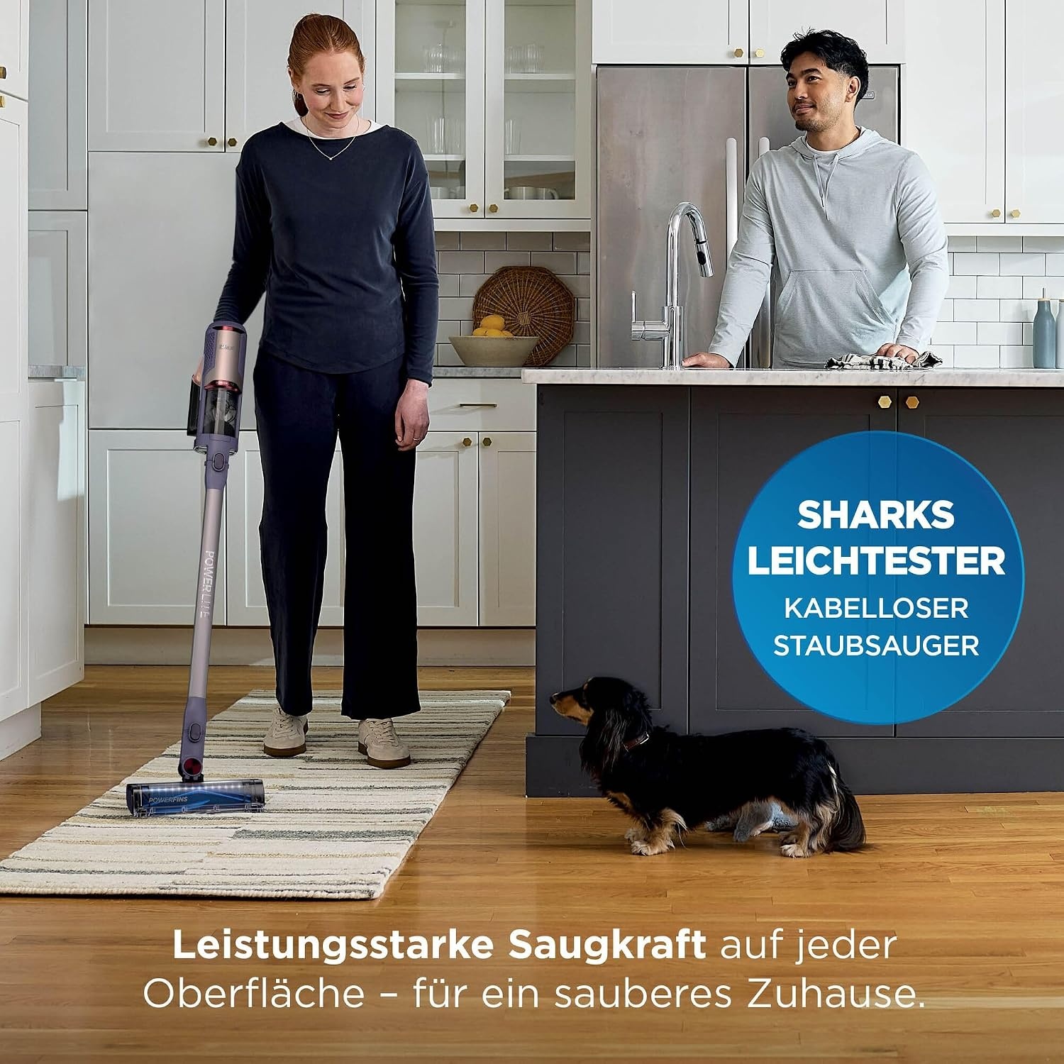 Shark PowerLite Steelstofzuiger met Laadstation (59% korting)
