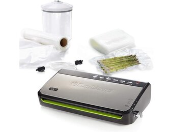 FoodSaver FFS005X Zwart groen L Vacuümmachine - 54% Korting