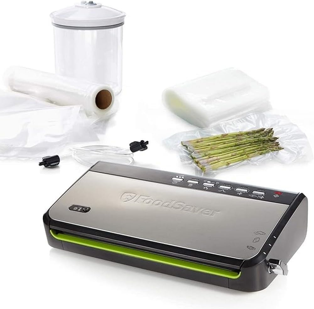 FoodSaver FFS005X Zwart groen L Vacuümmachine - 54% Korting