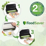 FoodSaver FFS005X Zwart groen L Vacuümmachine - 54% Korting