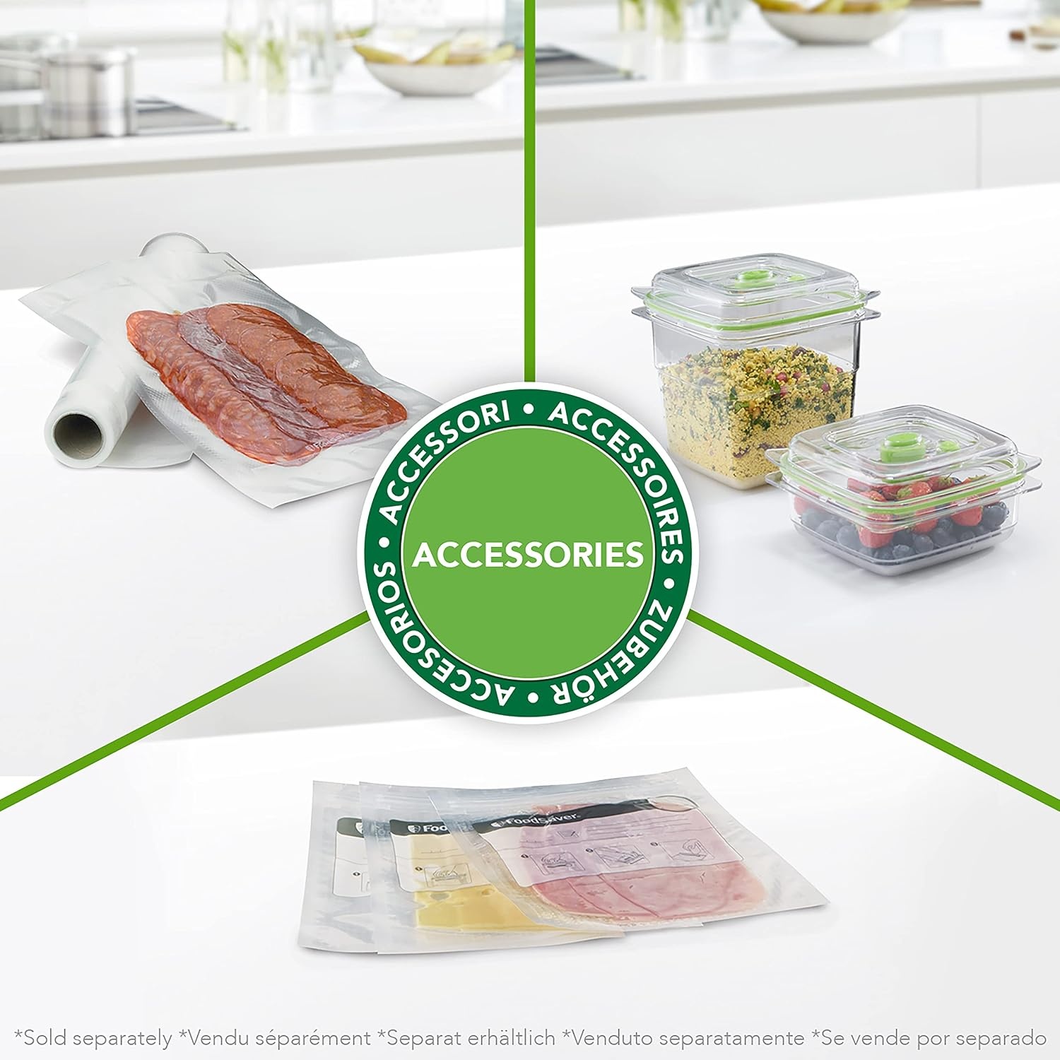 FoodSaver FFS005X Zwart groen L Vacuümmachine - 54% Korting