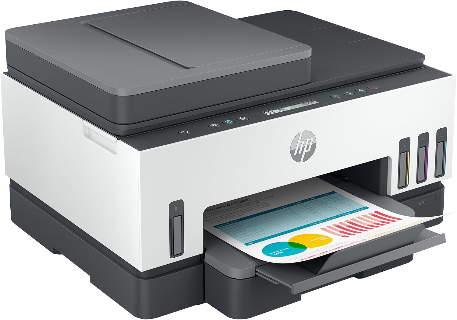 HP Smart Tank 7307 Printer: Draadloos Kleur Printen met 30% Korting