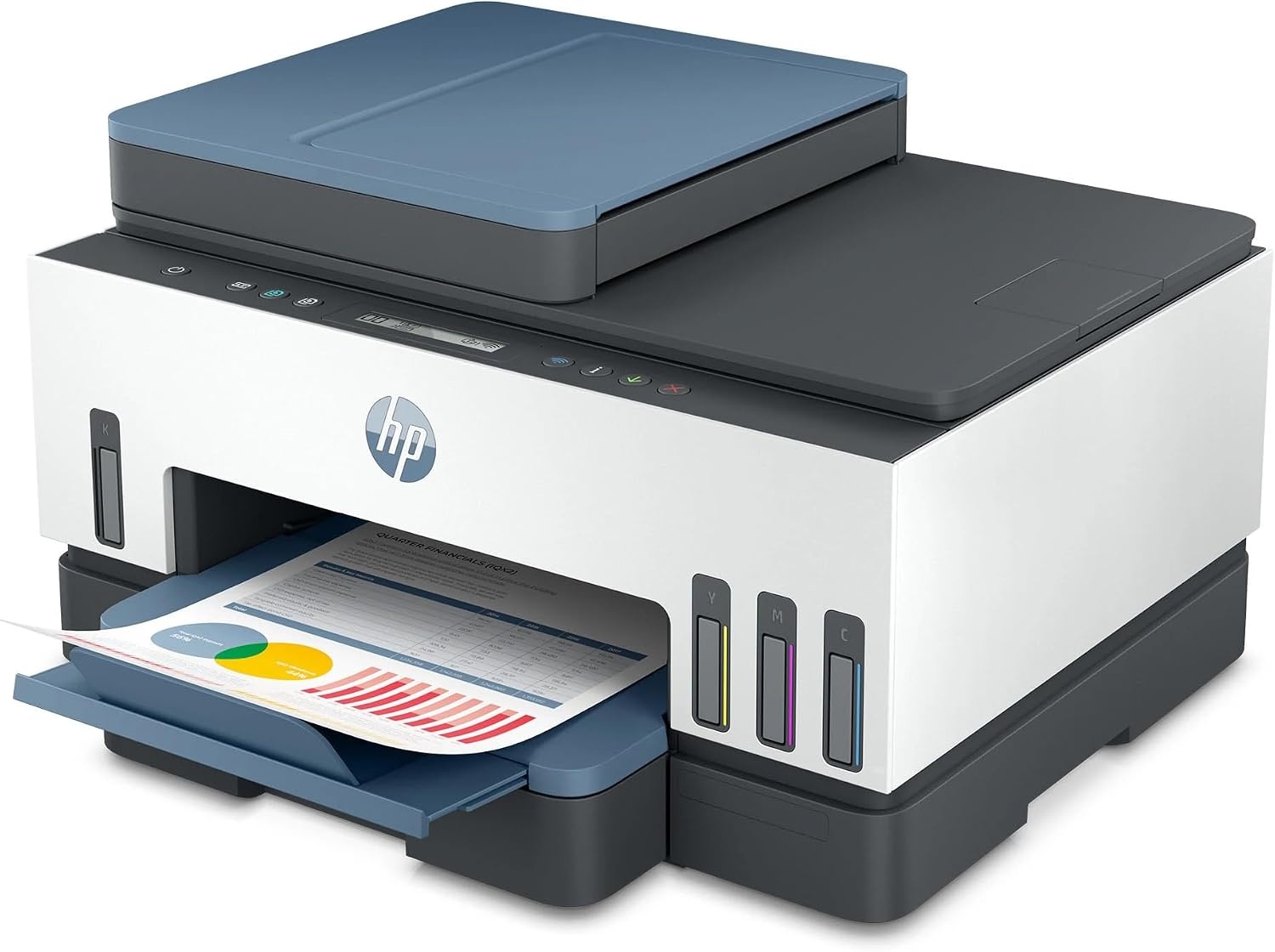 HP Smart Tank 7307 Printer: Draadloos Kleur Printen met 30% Korting