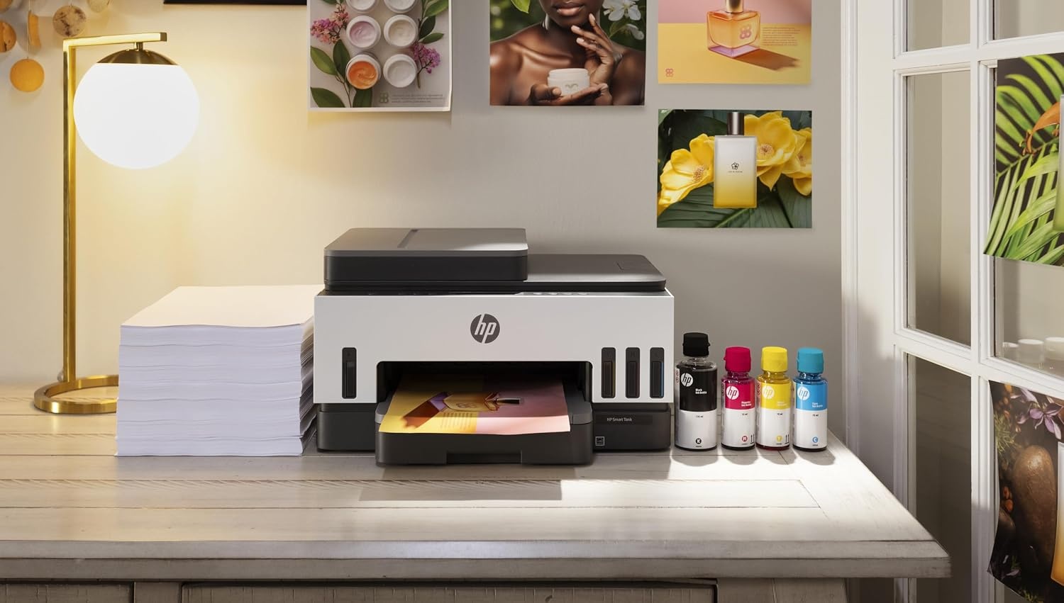 HP Smart Tank 7307 Printer: Draadloos Kleur Printen met 30% Korting