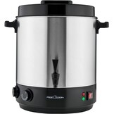 ProfiCook 2-in-1 Warme Dranken & Inmaakautomaat - 32L, 2100W, RVS, XL, Chroom Zwart - 34% Korting