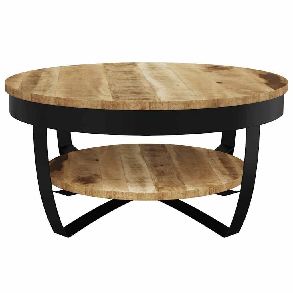 Salontafel Massief Ruw Mangohout - 65x32 cm (34% Korting)