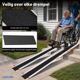 Rolstoelhelling LIEKUMM 2x 138-244 cm, 300kg draagkracht, 30% korting