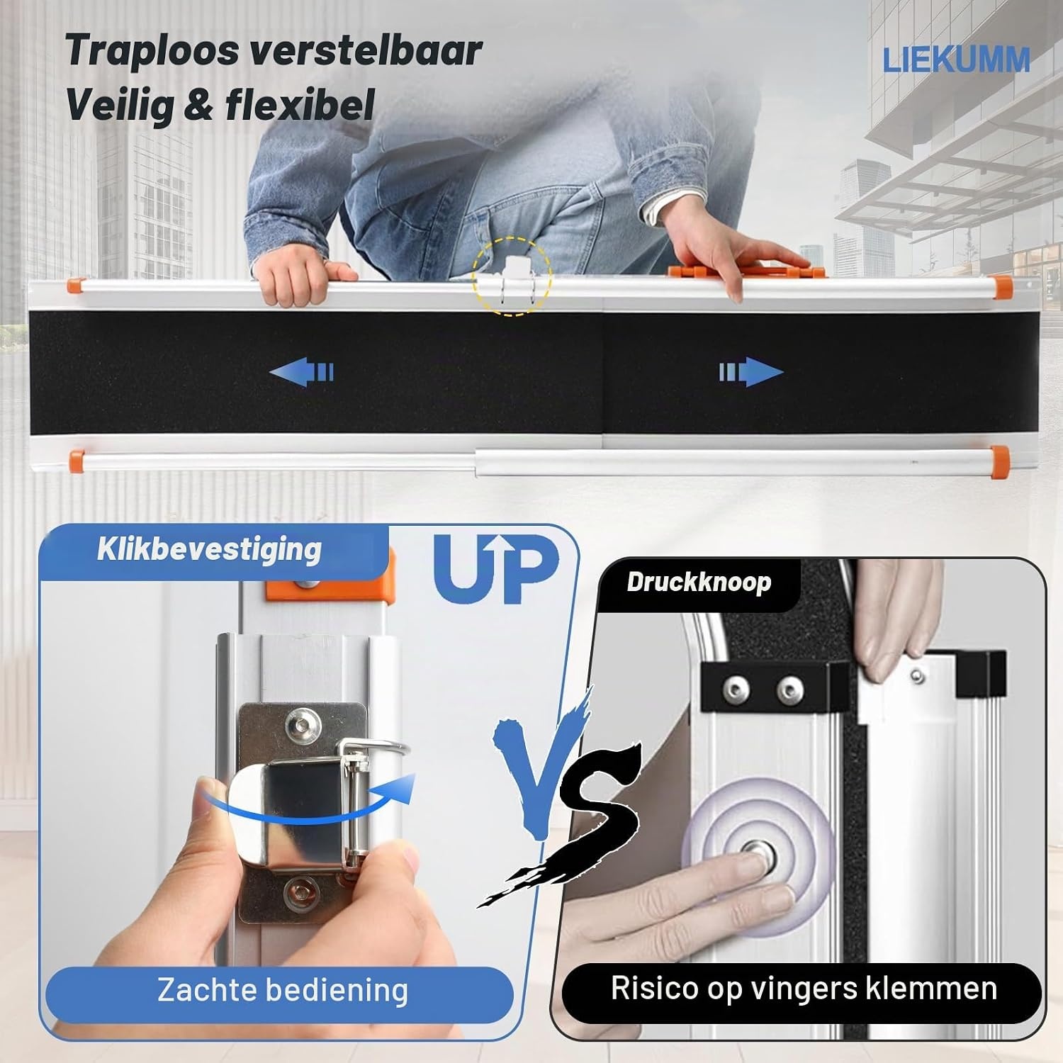 Rolstoelhelling LIEKUMM 2x 138-244 cm, 300kg draagkracht, 30% korting