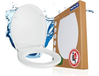 WENKO Ostuni Toiletbril Wit - 32% Korting