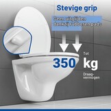 WENKO Ostuni Toiletbril Wit - 32% Korting