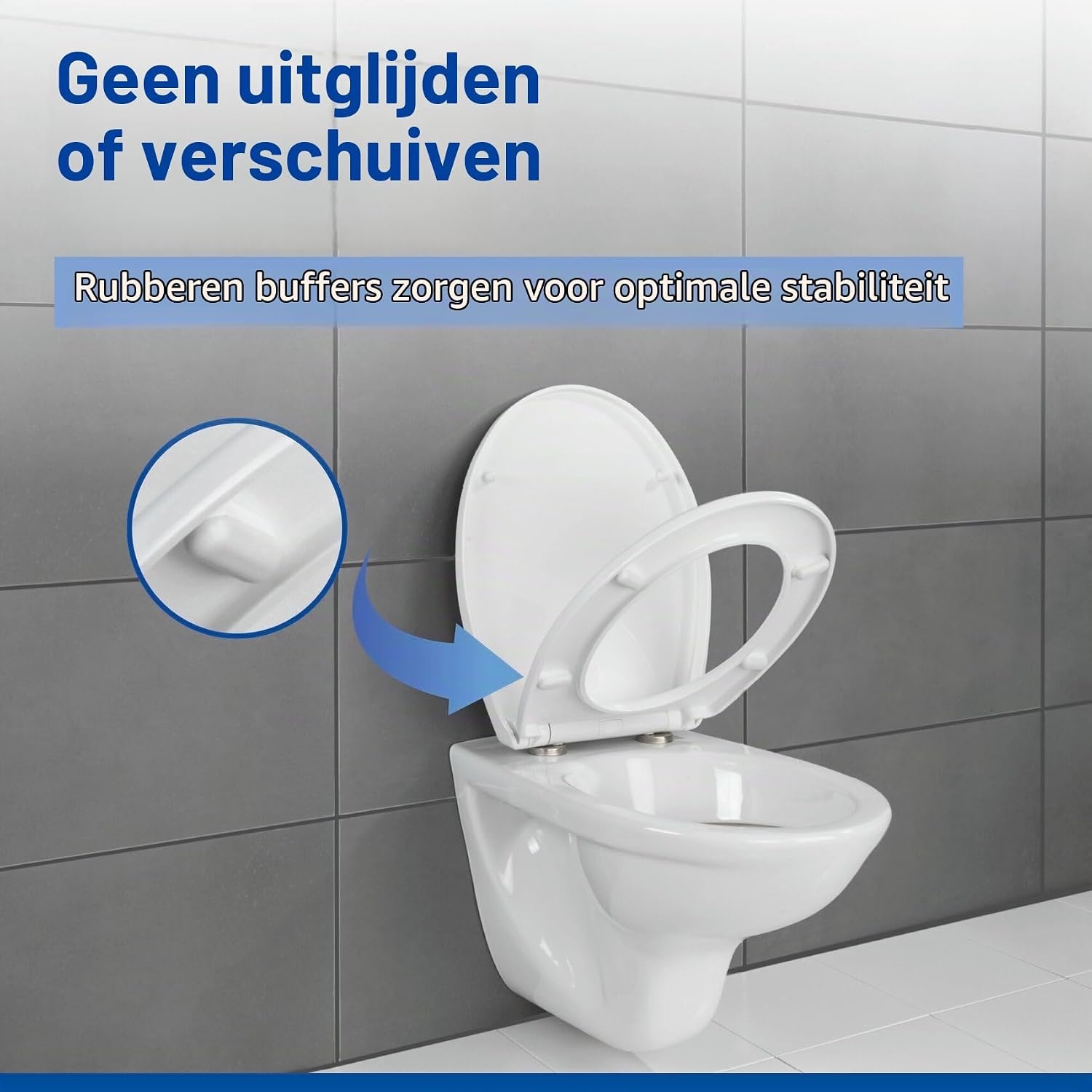 WENKO Ostuni Toiletbril Wit - 32% Korting