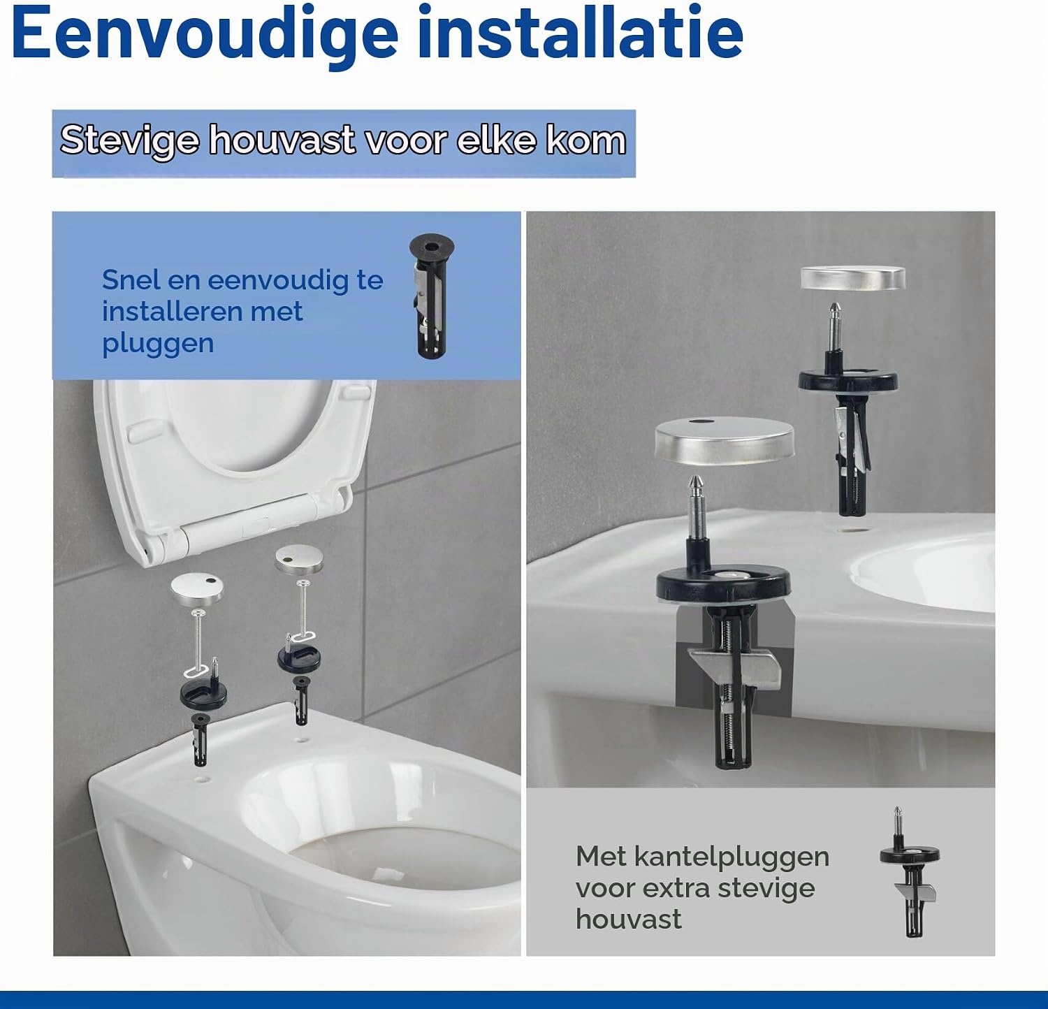 WENKO Ostuni Toiletbril Wit - 32% Korting
