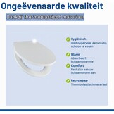 WENKO Ostuni Toiletbril Wit - 32% Korting