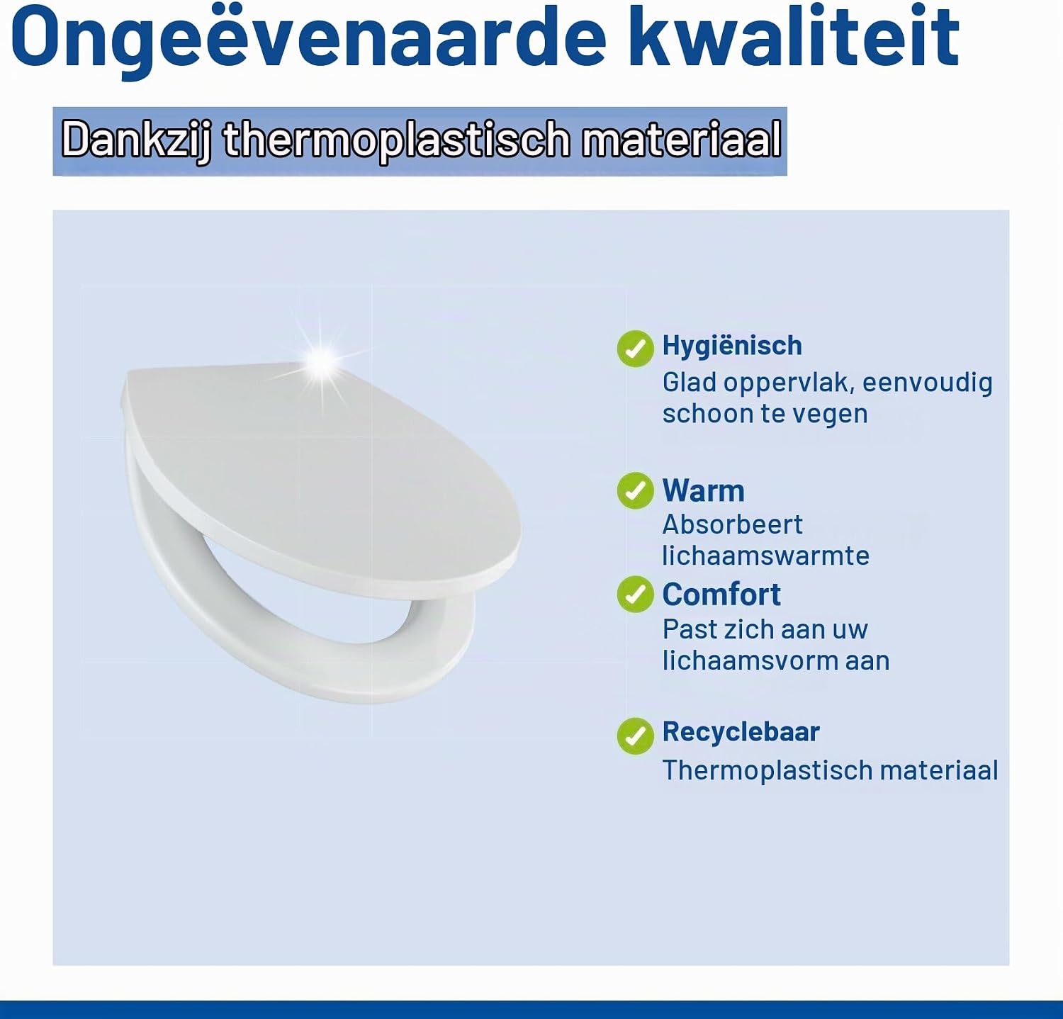 WENKO Ostuni Toiletbril Wit - 32% Korting