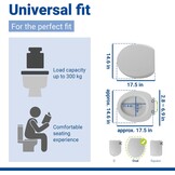 WENKO Ostuni Toiletbril Wit - 32% Korting