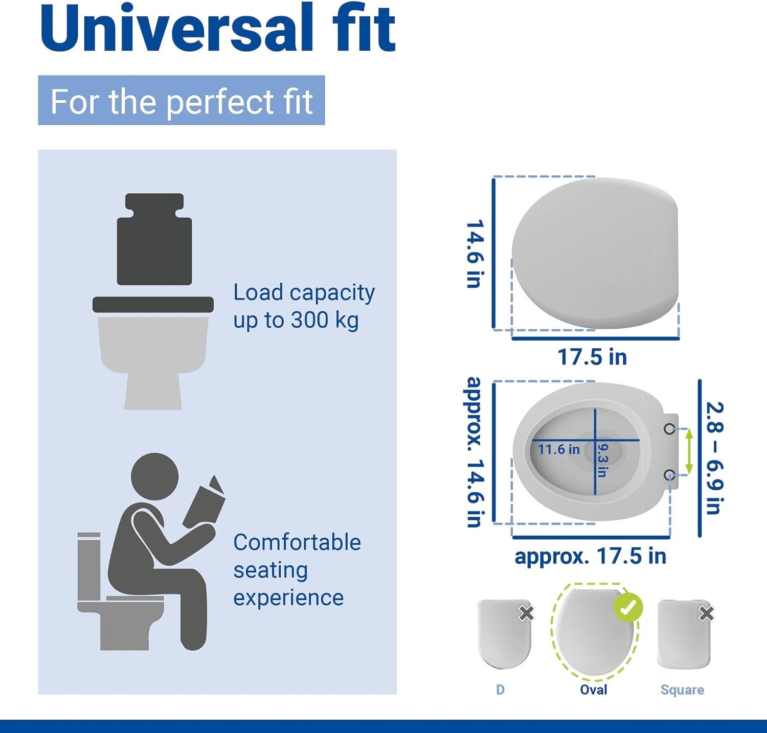 WENKO Ostuni Toiletbril Wit - 32% Korting