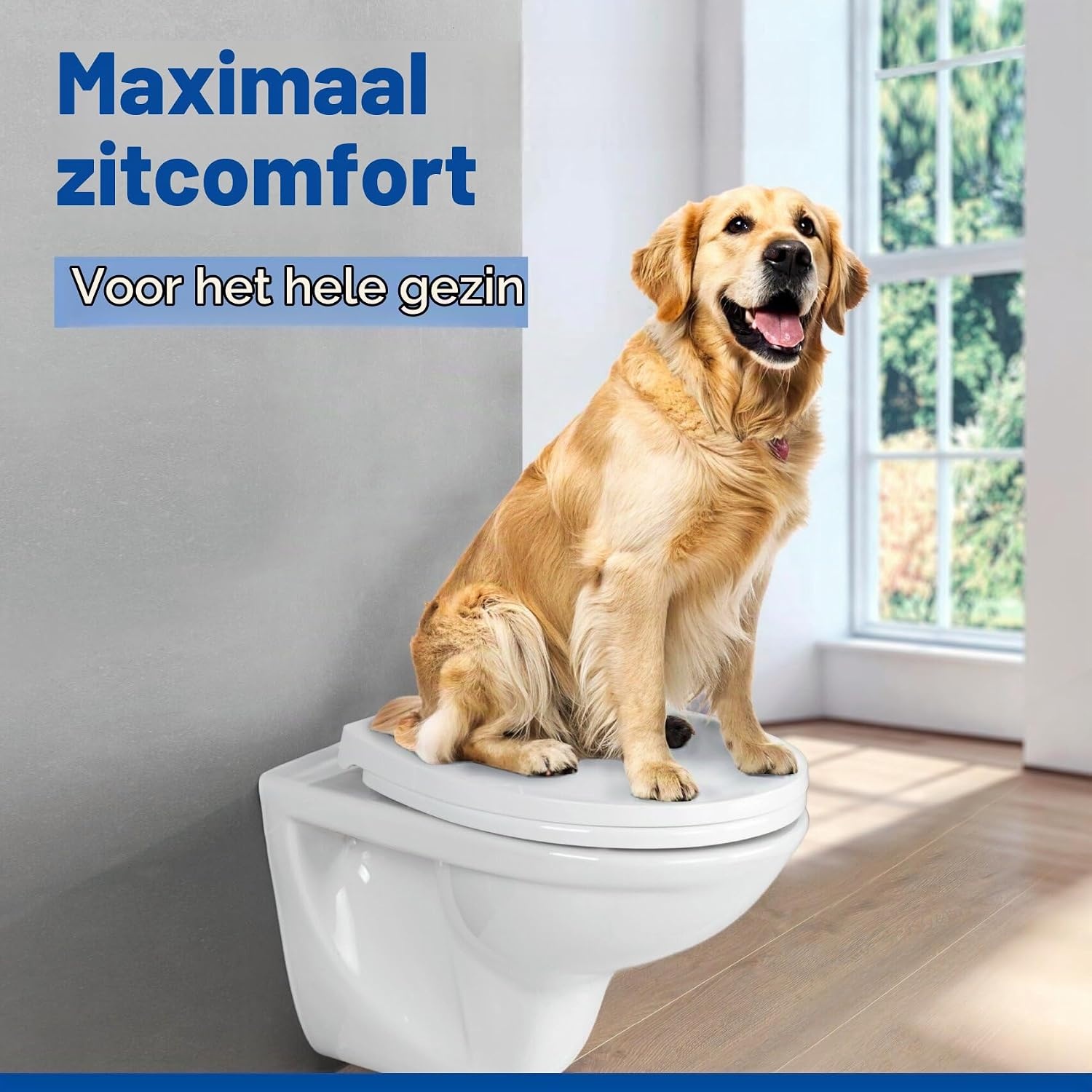 WENKO Ostuni Toiletbril Wit - 32% Korting