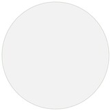 vidaXL Tafelbeschermer Ø 110 cm 2 mm PVC transparant