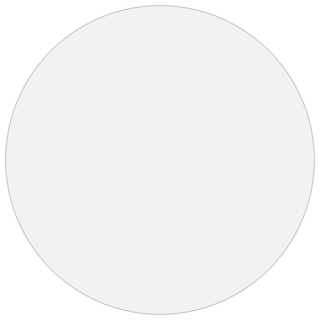 vidaXL Tafelbeschermer Ø 110 cm 2 mm PVC transparant