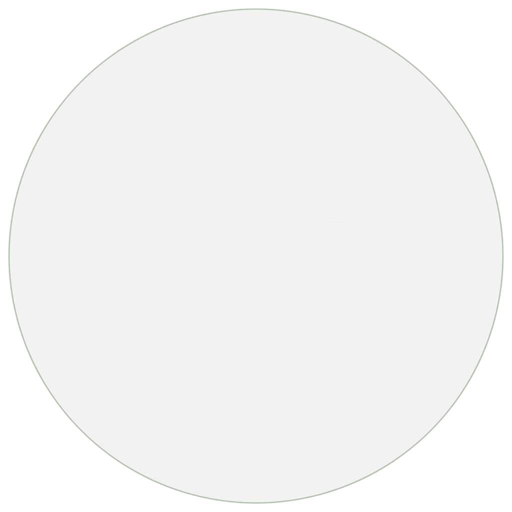vidaXL Tafelbeschermer Ø 110 cm 2 mm PVC transparant