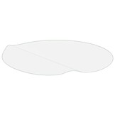 vidaXL Tafelbeschermer Ø 110 cm 2 mm PVC transparant